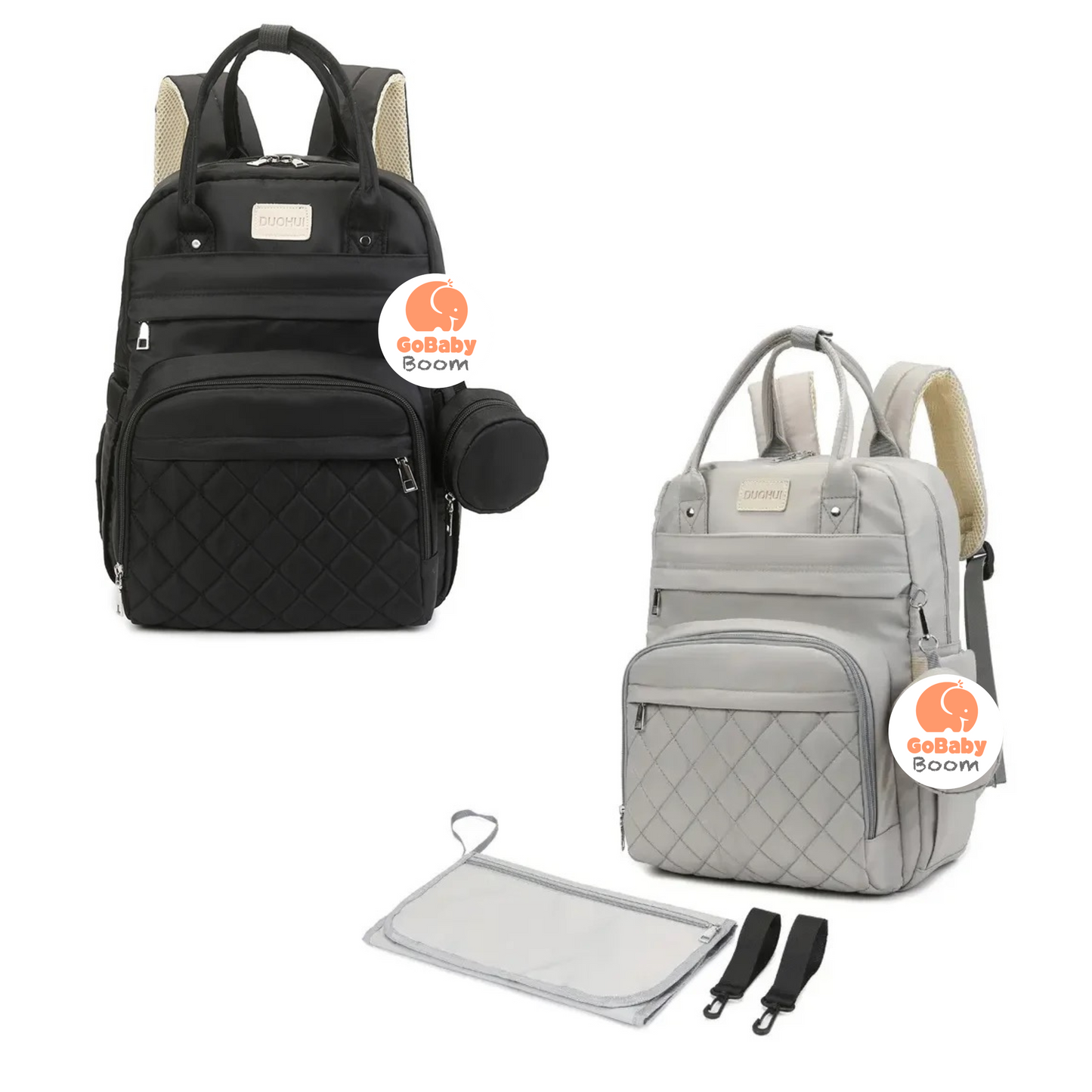 Pañalera Morral + Cambiador Portatil Baby Star