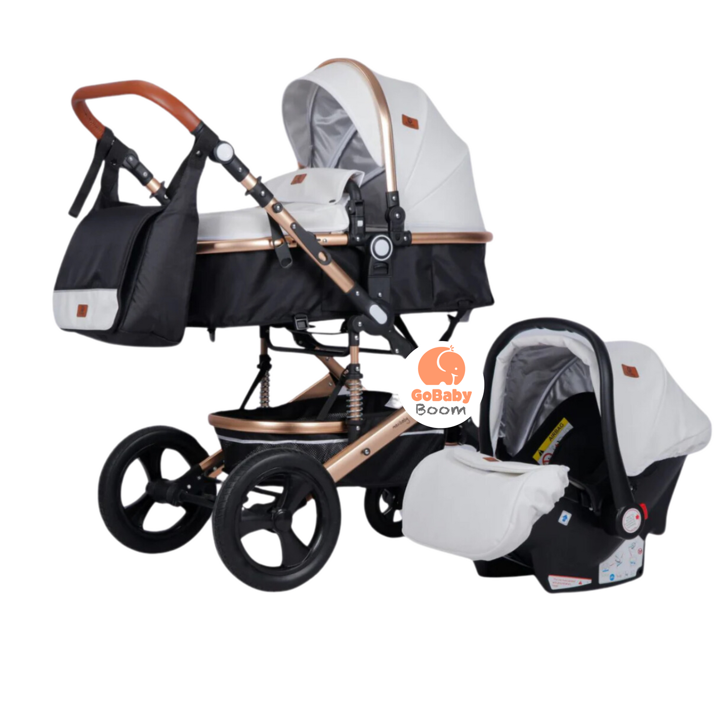 Coche Moises 3 en 1 Travel System Bunny Maxibaby