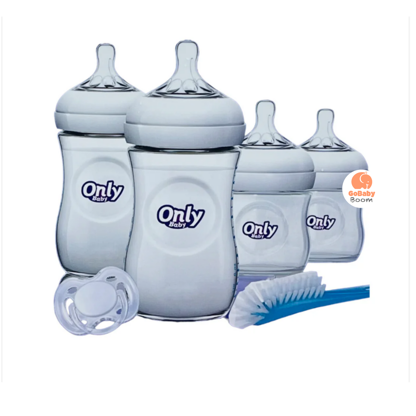 Set de Teteros Natural Anti Cólico Only Baby