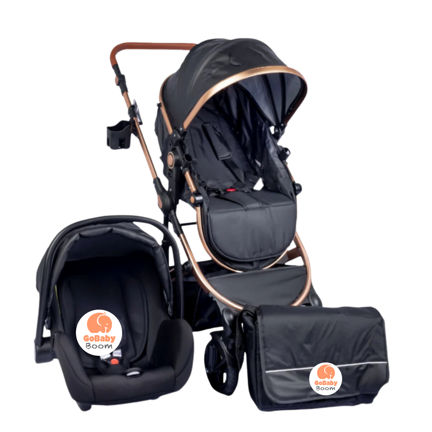 Coche Moises 3 en 1 Travel System Bunny Maxibaby