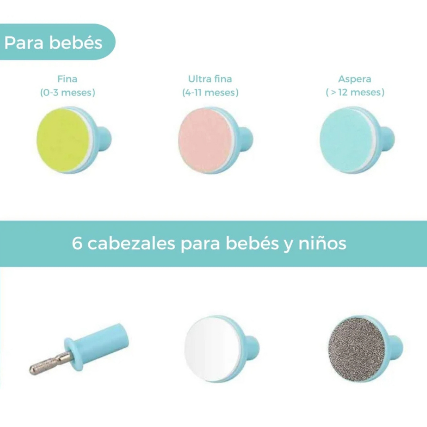 Lima Eléctrica Portátil Baby Care