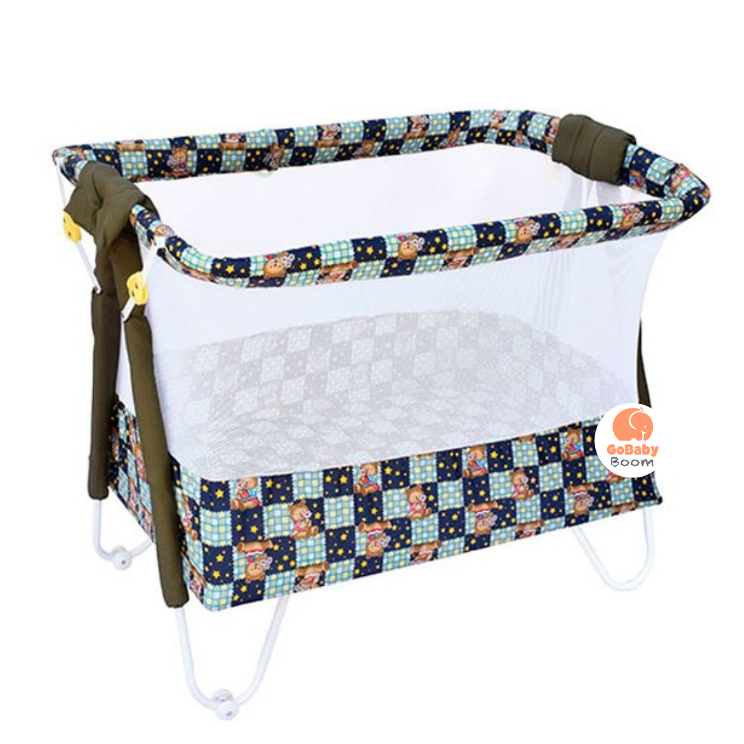 Corral Cuna Estampado Sencillo 1 Nivel