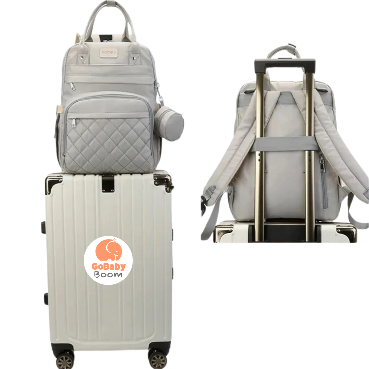 Pañalera Morral + Cambiador Portatil Baby Star