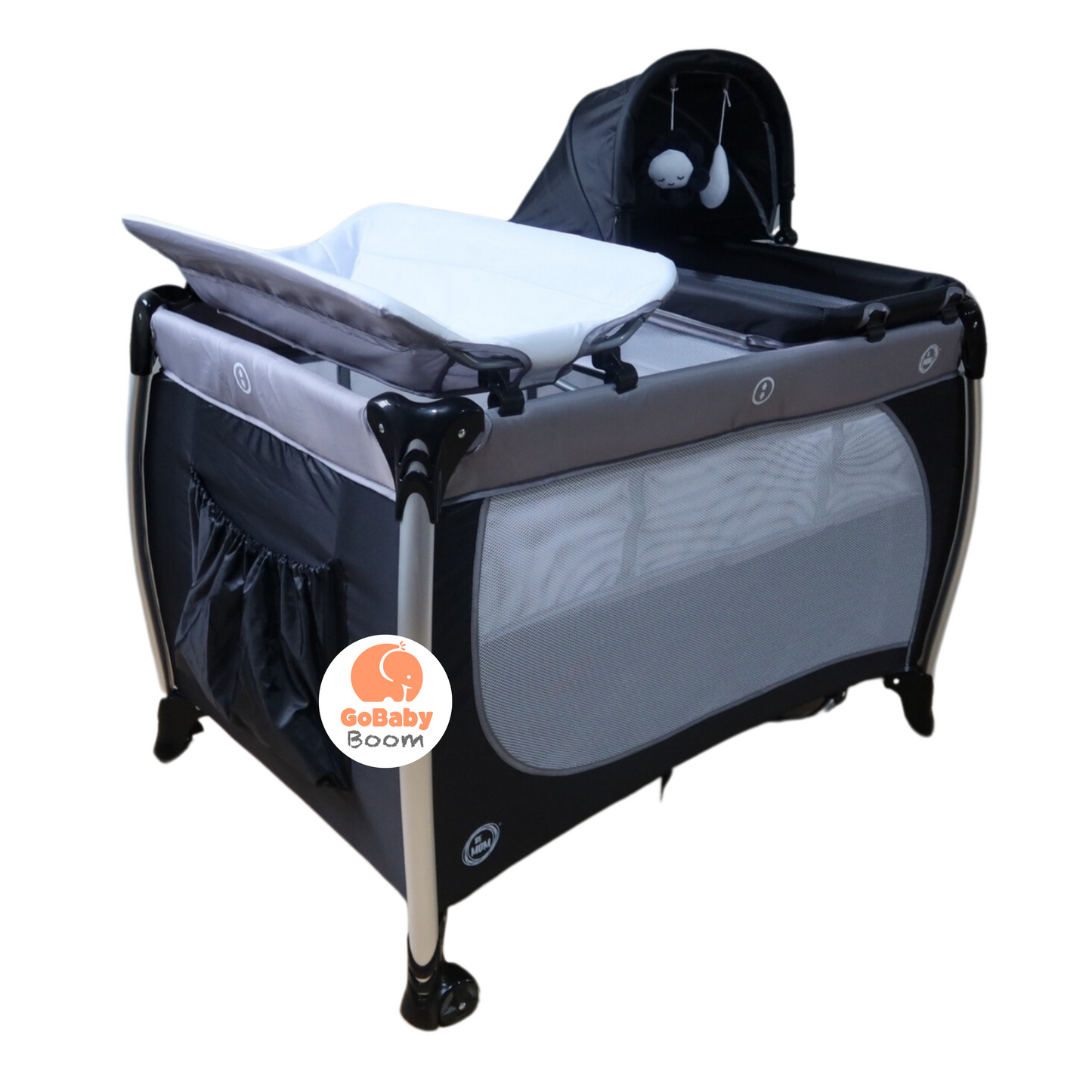Corral Cuna Luna Be Mom