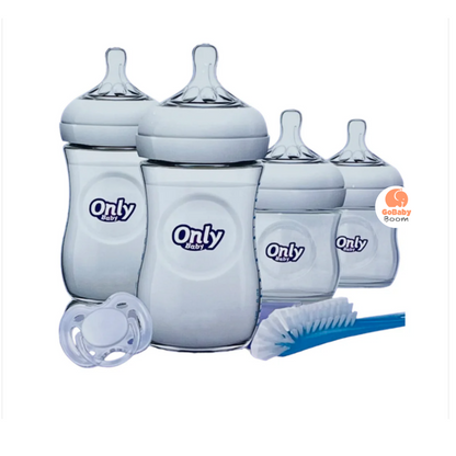 Set de Teteros Natural Anti Cólico Only Baby