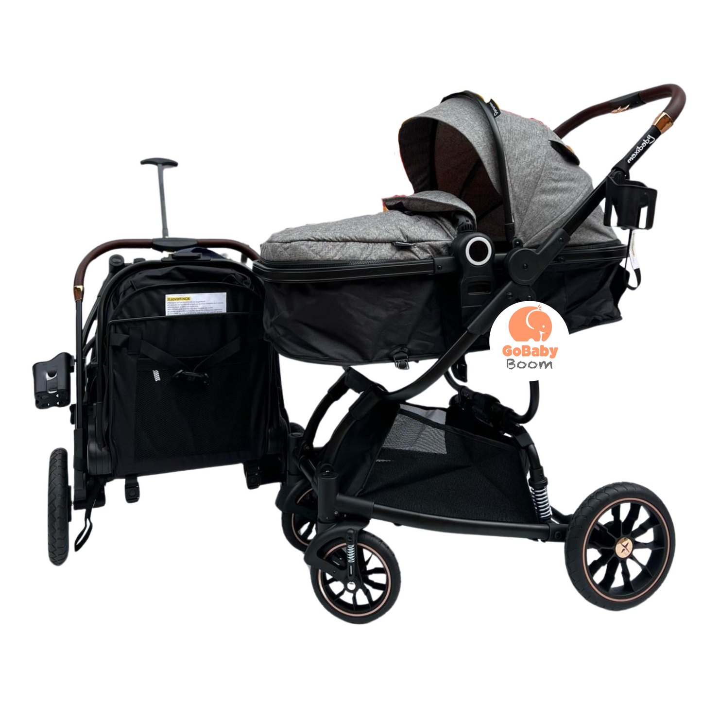 Coche Moises Estilo Maleta