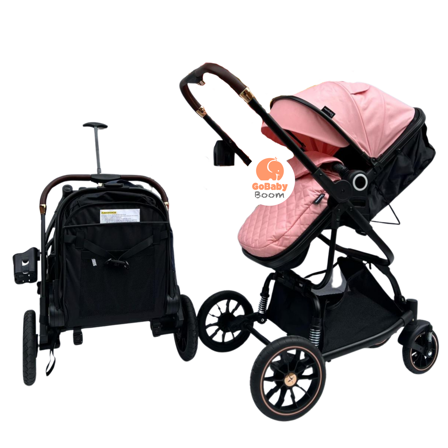 Coche Moises Estilo Maleta