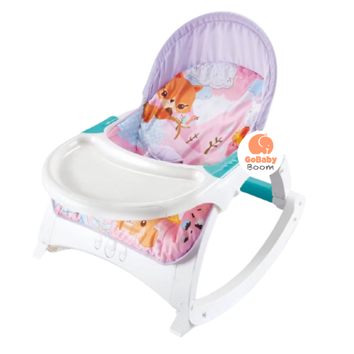 Silla  Mecedora Crece Conmigo Con Bandeja Comedor