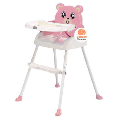 Silla Comedor 3 en 1 Portátil Oso