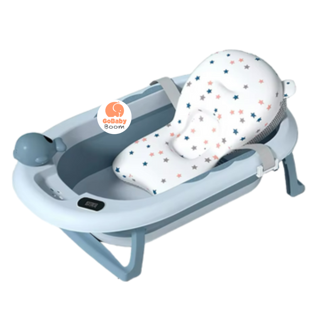 Tina Plegable Portatil + Cojin + Ducha Regadera