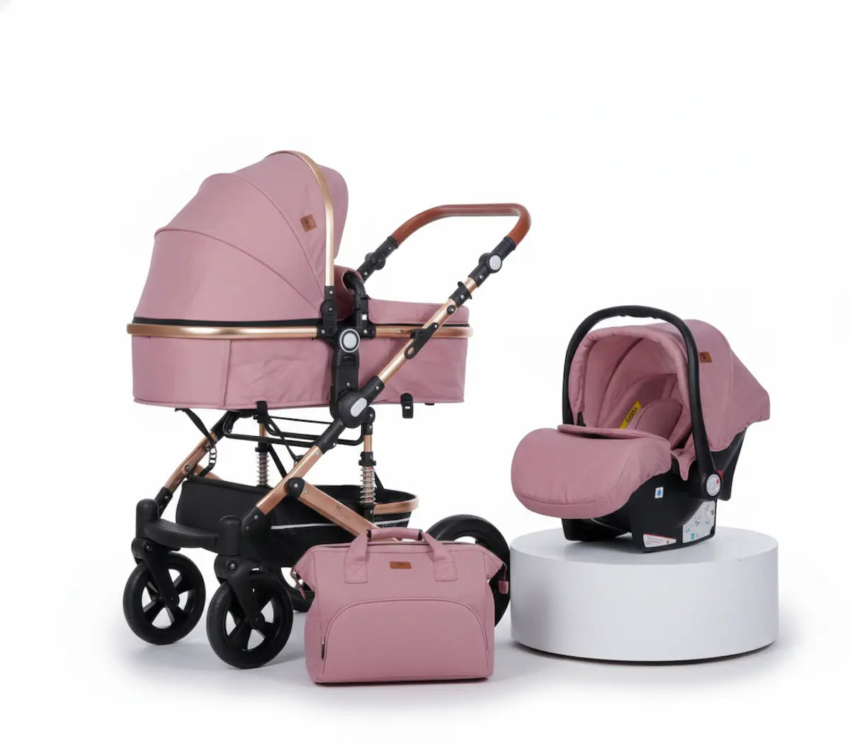Coche Moises 3 en 1 Travel System Bunny