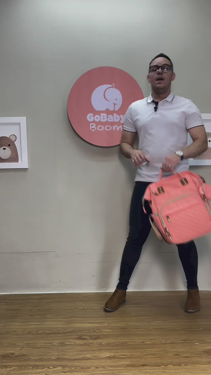 Pañalera Morral Cambiador + Bolsito